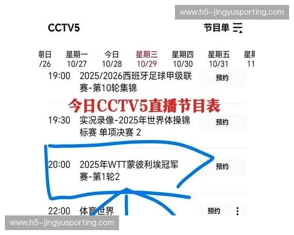 体育赛事赛程汇总